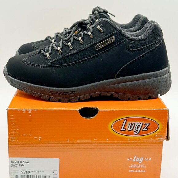 LUGZ Express Chunky‎ Sneaker Mens Size 7.5 Black/Black ~ New In Box - Picture 1 of 10